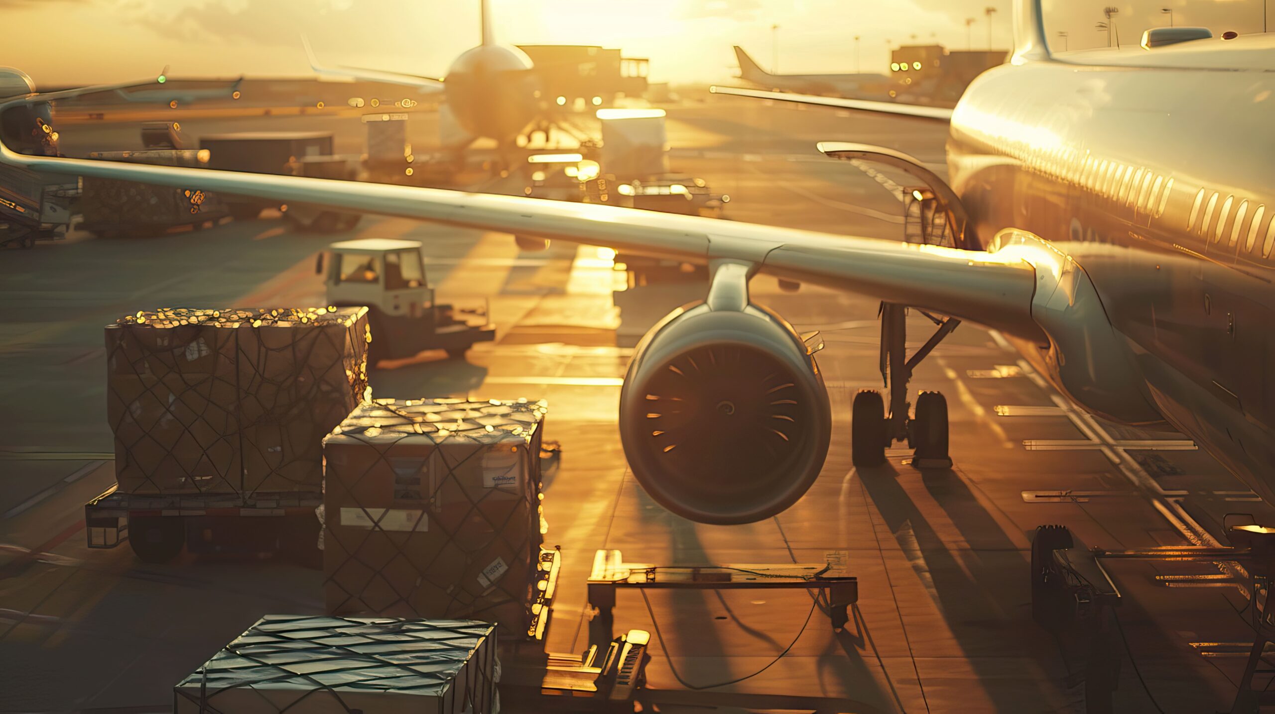 airplane-with-cargo-boxes-loading-crew-airport-wide-plane-sunlight-success-air-transport-flight-travel-shipping-ai-generated-illustration (1) Jasa Ekspedisi Kendari Semarang Murah dan Cepat di Kilat Cargo